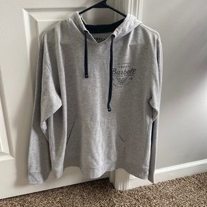 Men’s Barbell Athletic Apparel grey hoodie size medium